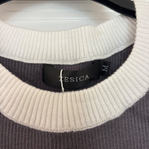 NWT ZESICA Womens Summer Sleeveless Tank Tops Ribbed High Neck Racerback Tank. - Picture 5 of 8